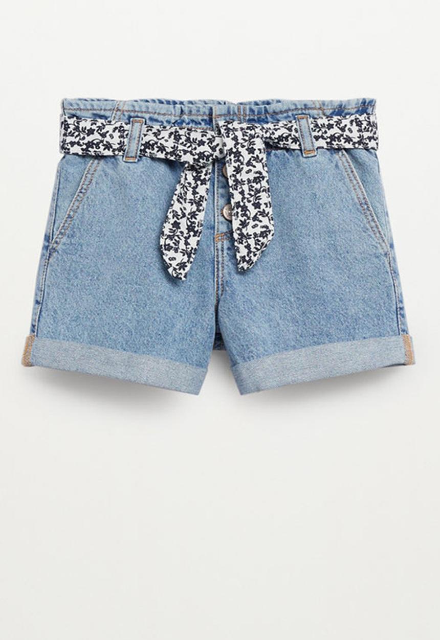 MANGO - Shorts gala - blue