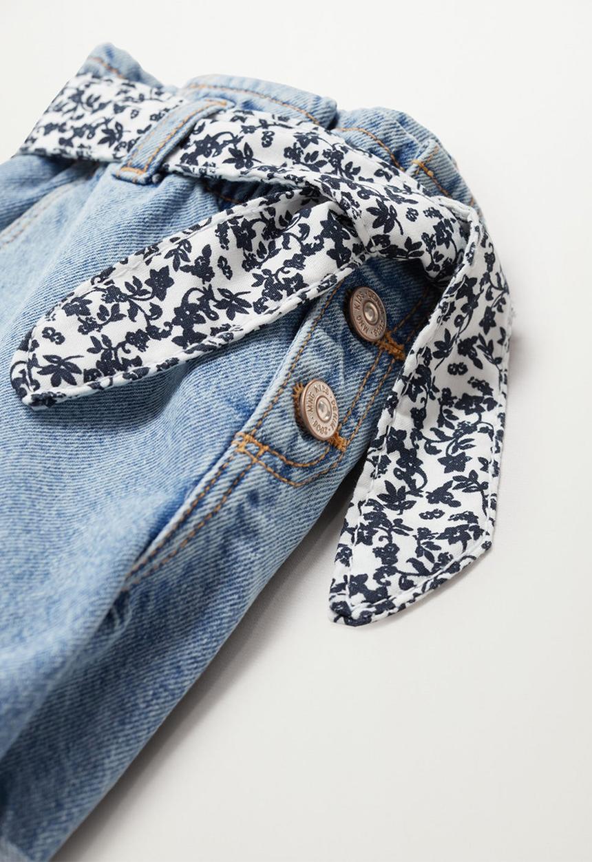 MANGO - Shorts gala - blue