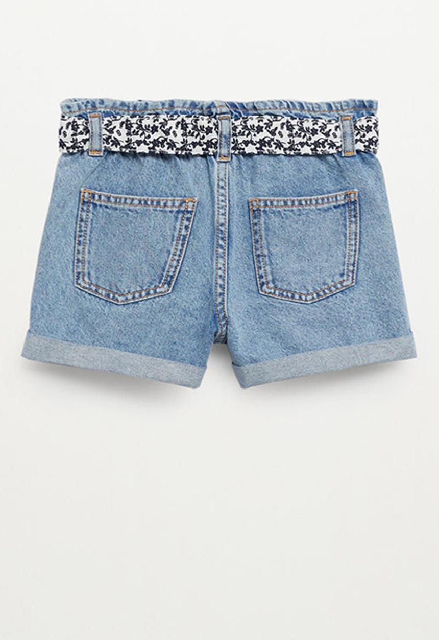 MANGO - Shorts gala - blue