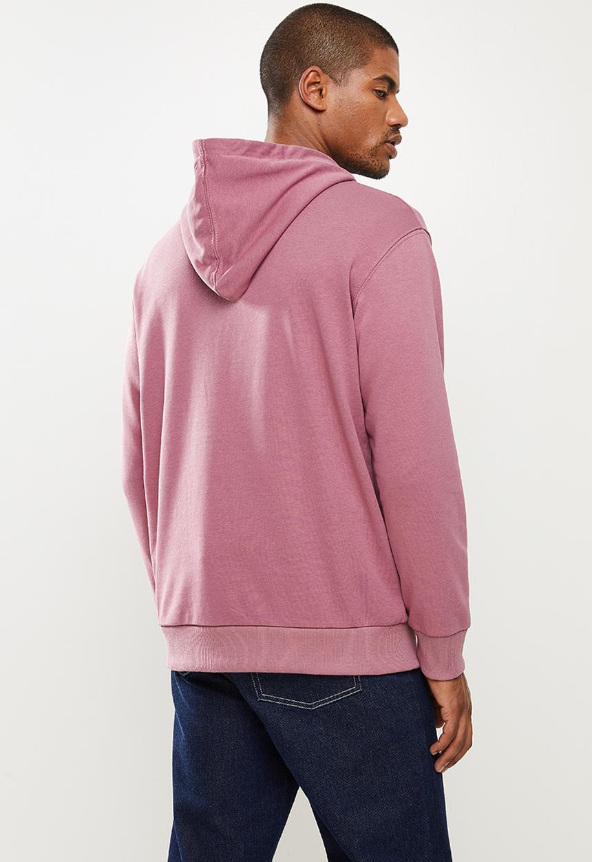 STYLE REPUBLIC - Plain hoodie pullover sweat - purple