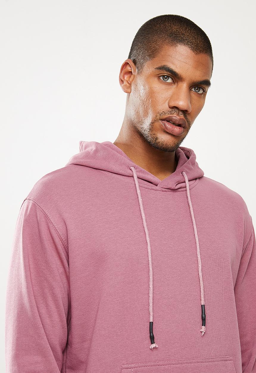 STYLE REPUBLIC - Plain hoodie pullover sweat - purple