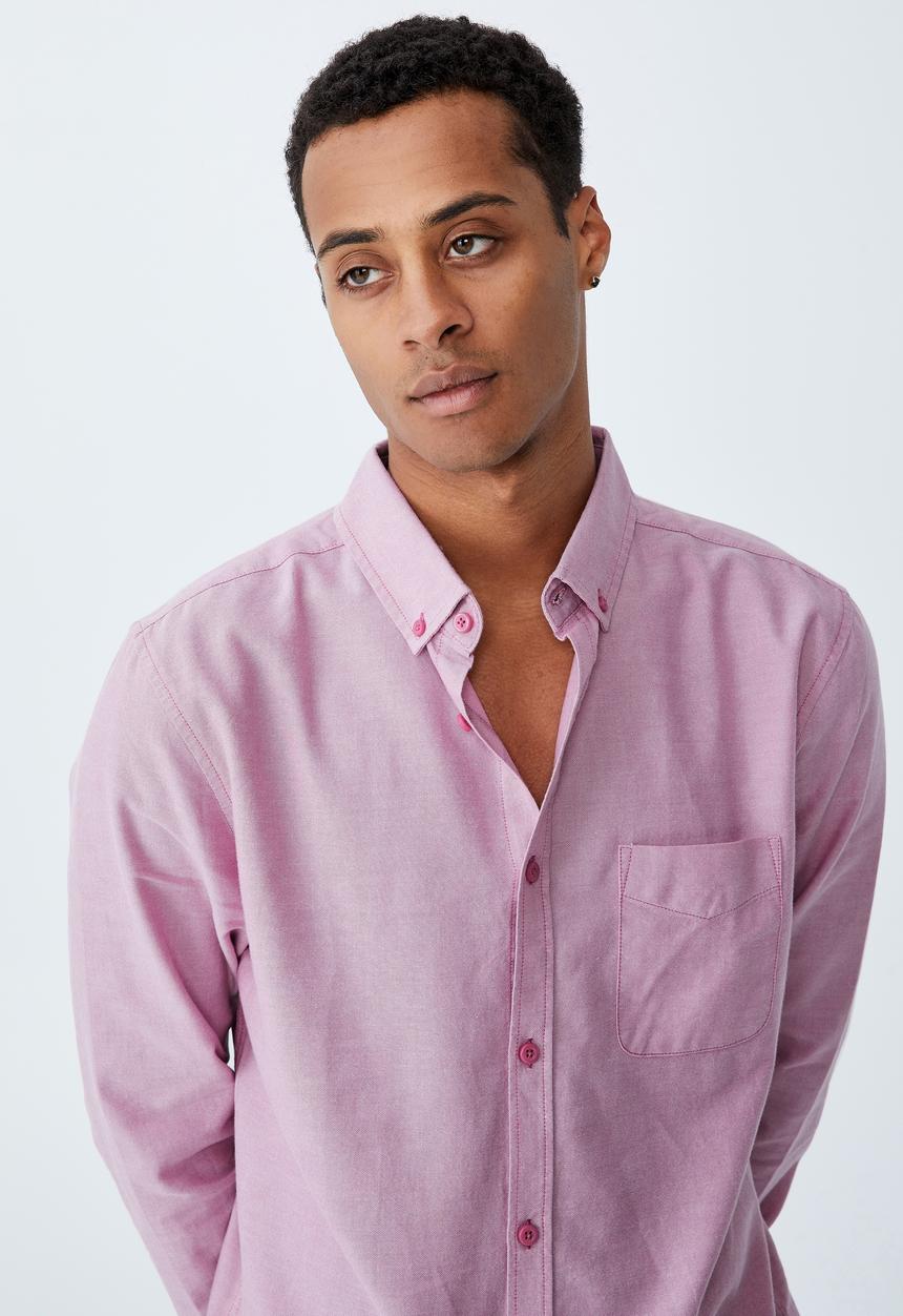 Cotton On - Brunswick shirt 3 - washed rose