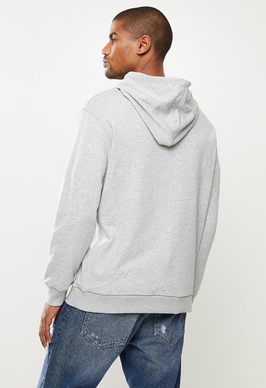 STYLE REPUBLIC - Plain hoodie pullover sweat - grey