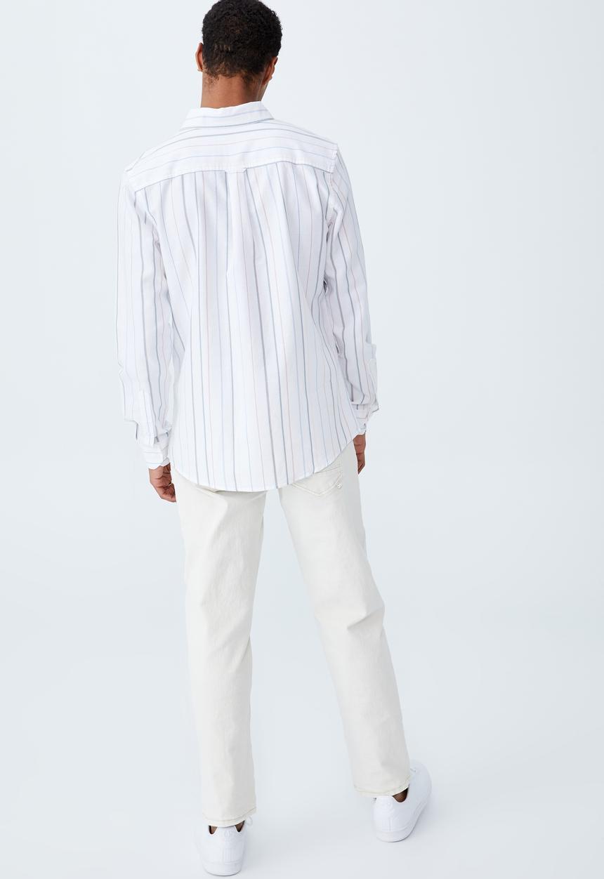 Cotton On - Brunswick shirt 3 - wide colour stripe