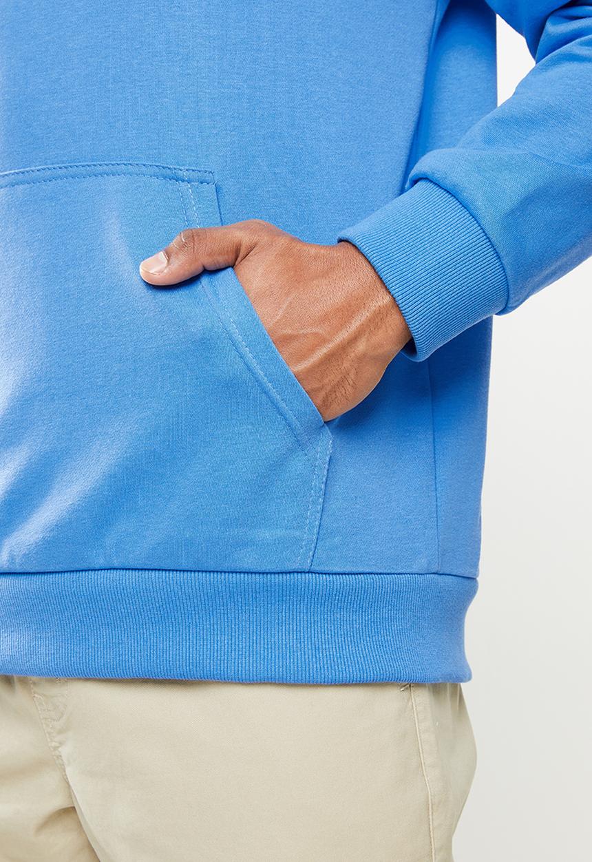STYLE REPUBLIC - Plain hoodie pullover sweat - cobalt