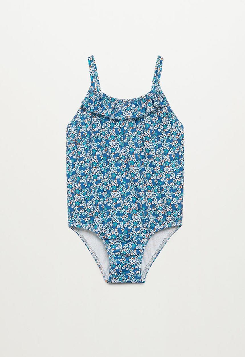 MANGO - Swimsuit marina - blue