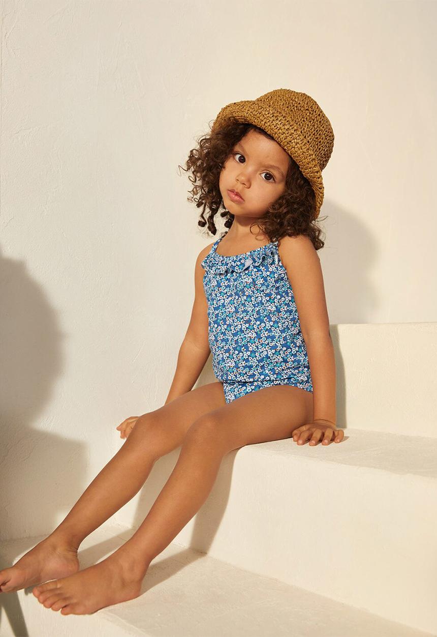 MANGO - Swimsuit marina - blue