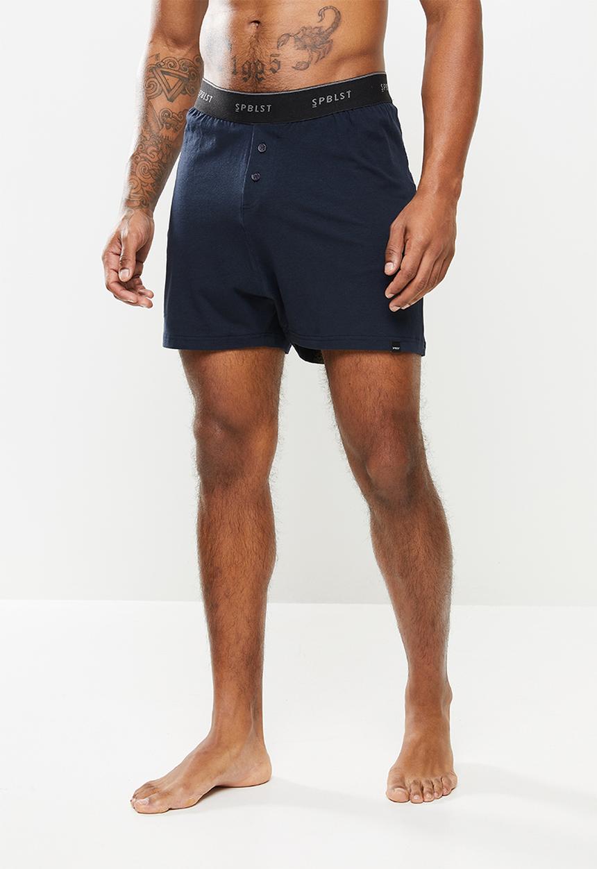 Superbalist - Kris knit boxers - navy