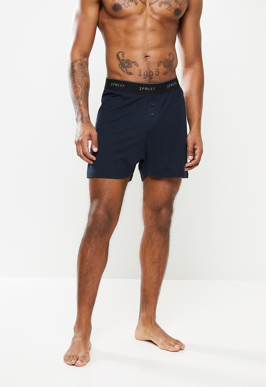 Superbalist - Kris knit boxers - navy