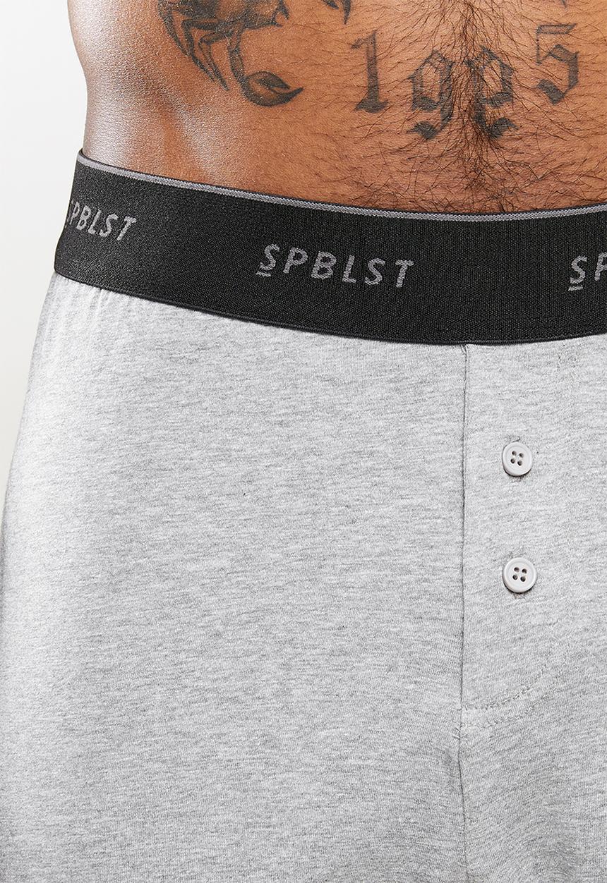 Superbalist - Kris knit boxers - grey 