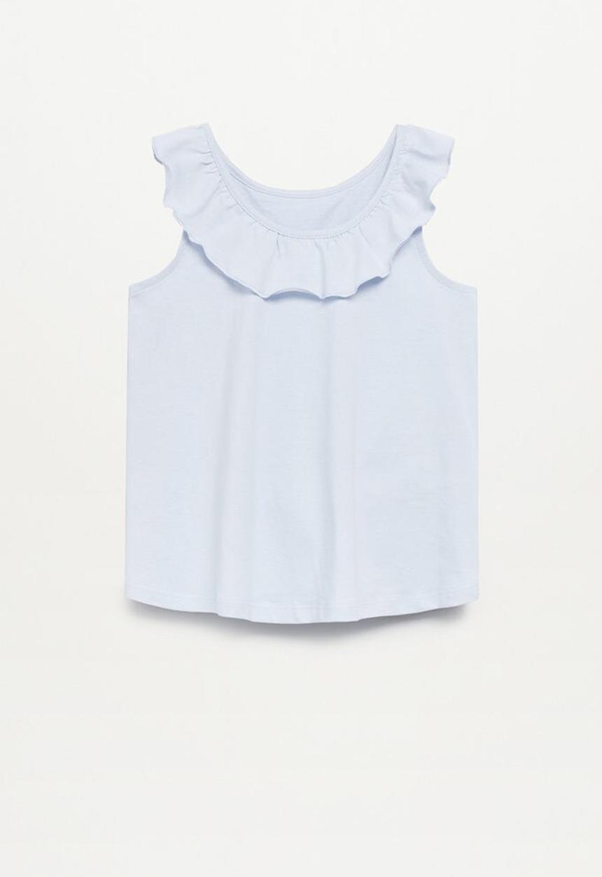MANGO - Camiseta echanty - light purple