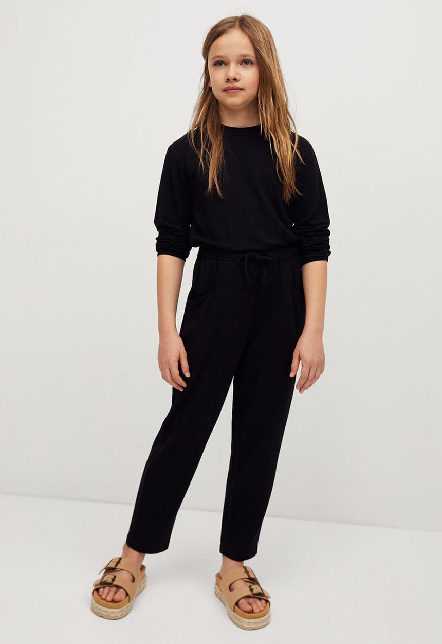 MANGO - Jumpsuit niza - black