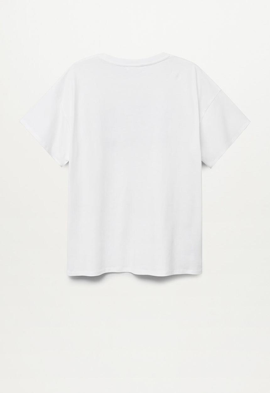 MANGO - Camiseta awesome - white