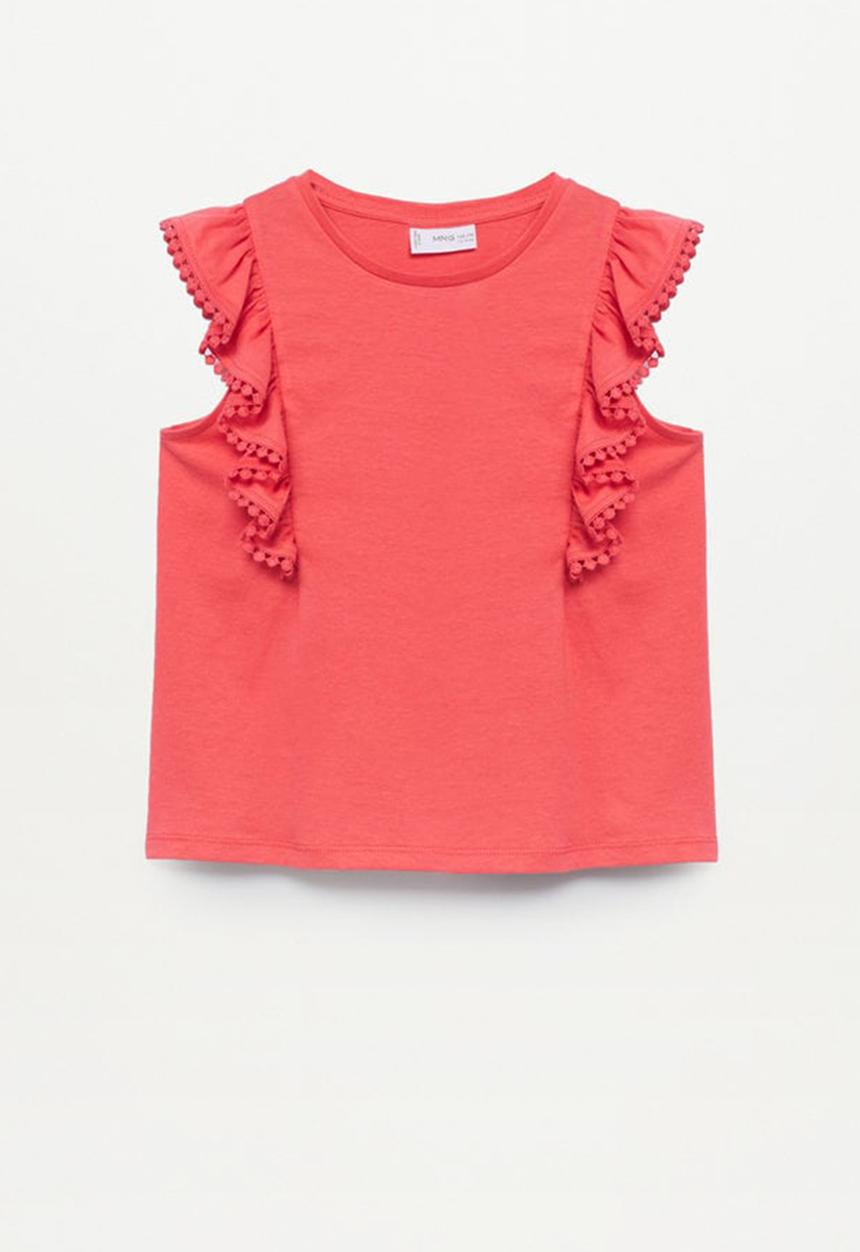 MANGO - Camiseta ane - red