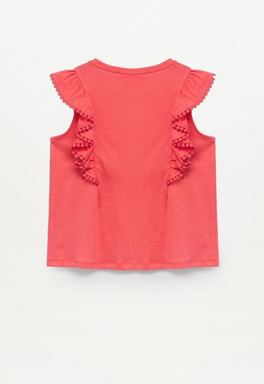 MANGO - Camiseta ane - red