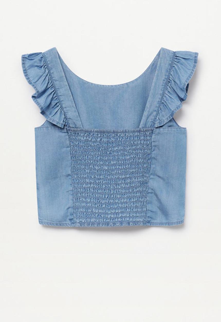 MANGO - Blouse mia - blue