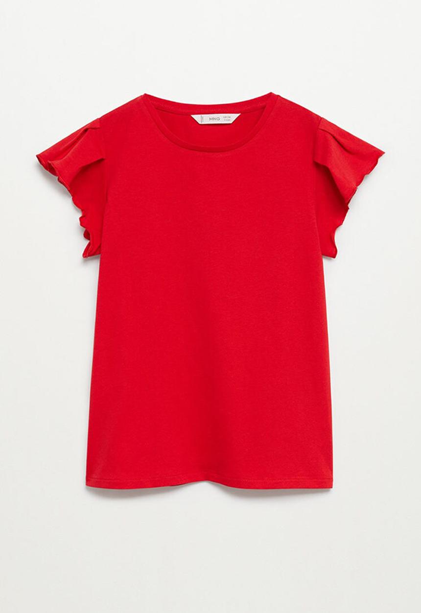 MANGO - T-shirt soft - red