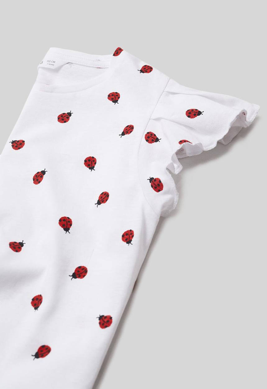 MANGO - T-shirt soft - white