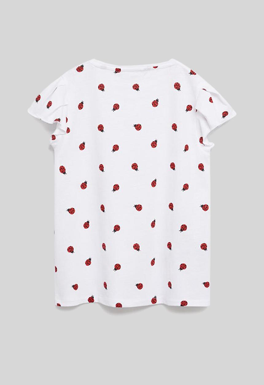 MANGO - T-shirt soft - white