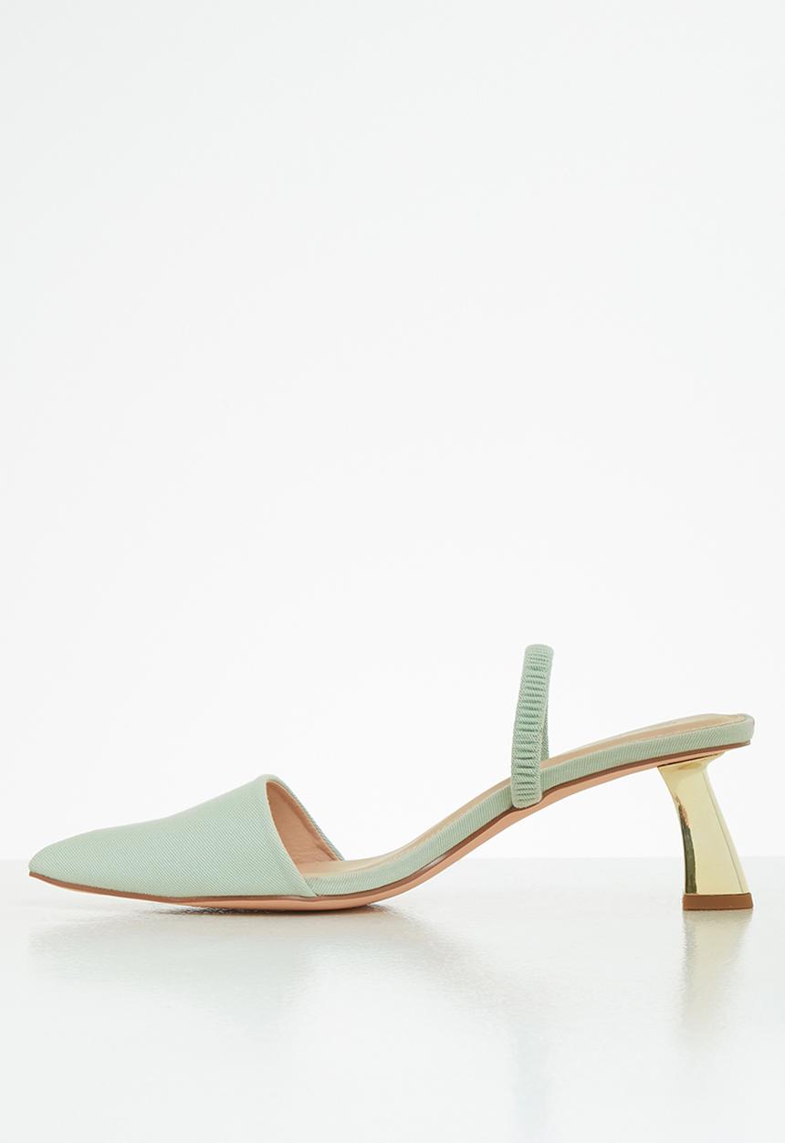 Miss Black - Cartier heel - mint