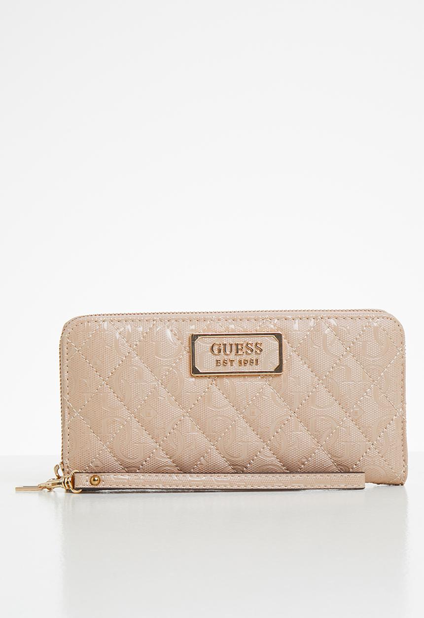 GUESS - Lola slg large zip around - rose