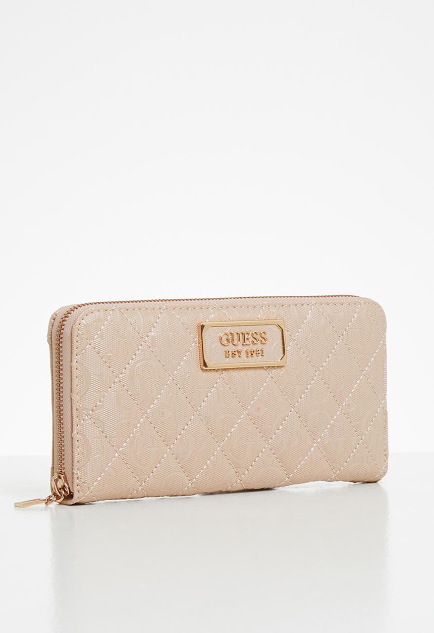 GUESS - Lola slg large zip around - rose