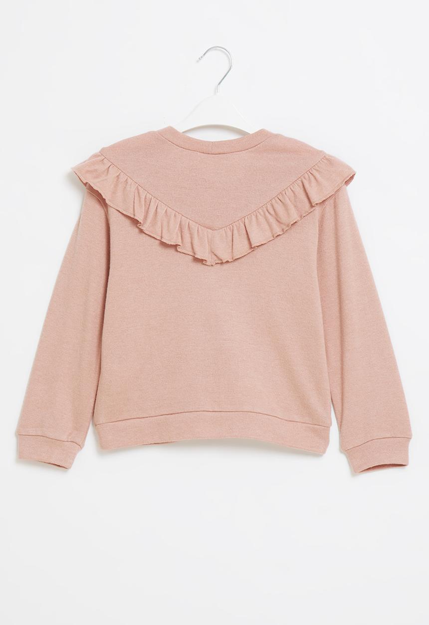 Superbalist Kids - Frill detail jersey - light pink
