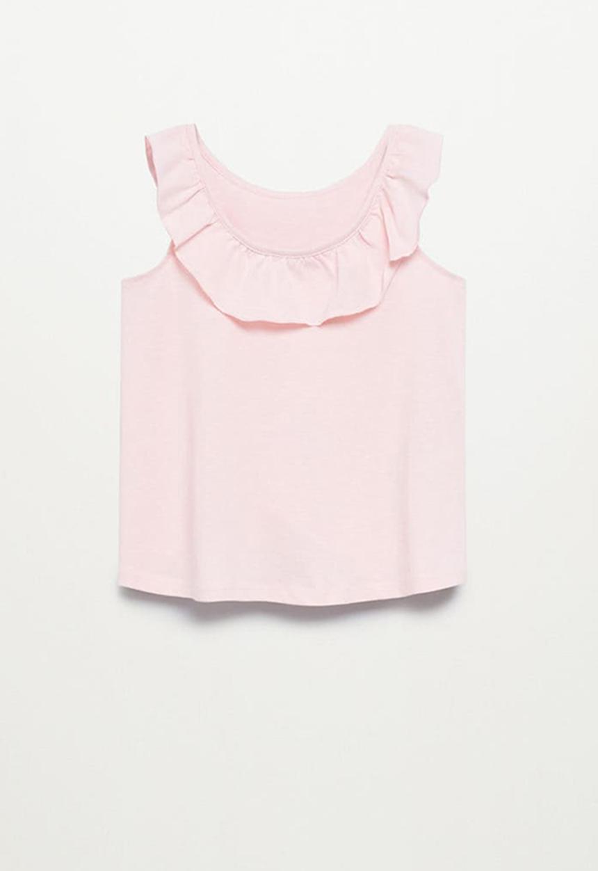 MANGO - Camiseta echanty - pink