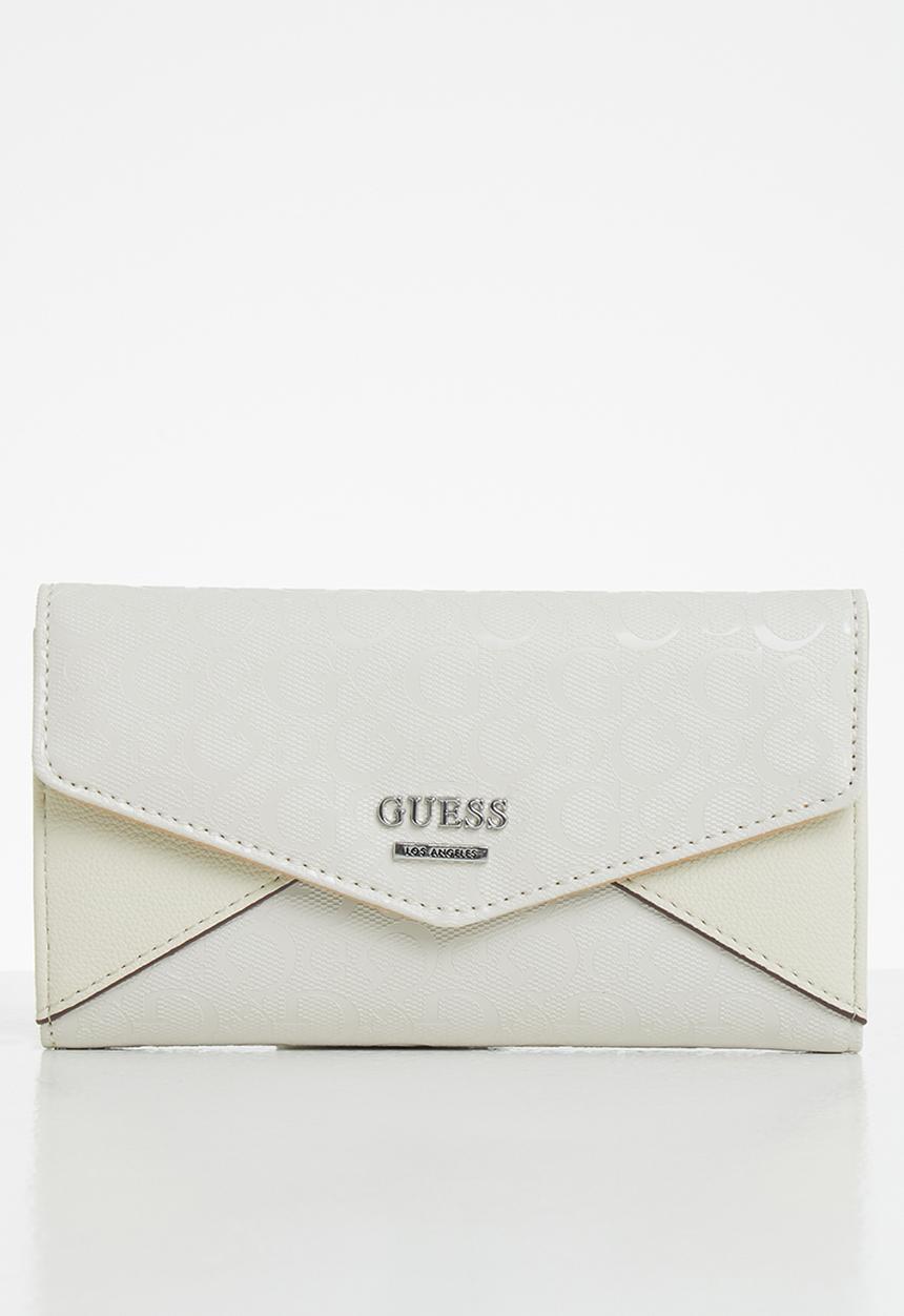 GUESS - Buoso slg slim clutch - stone