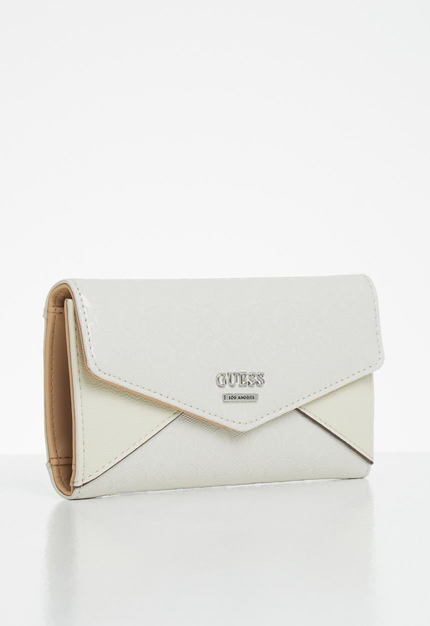 GUESS - Buoso slg slim clutch - stone