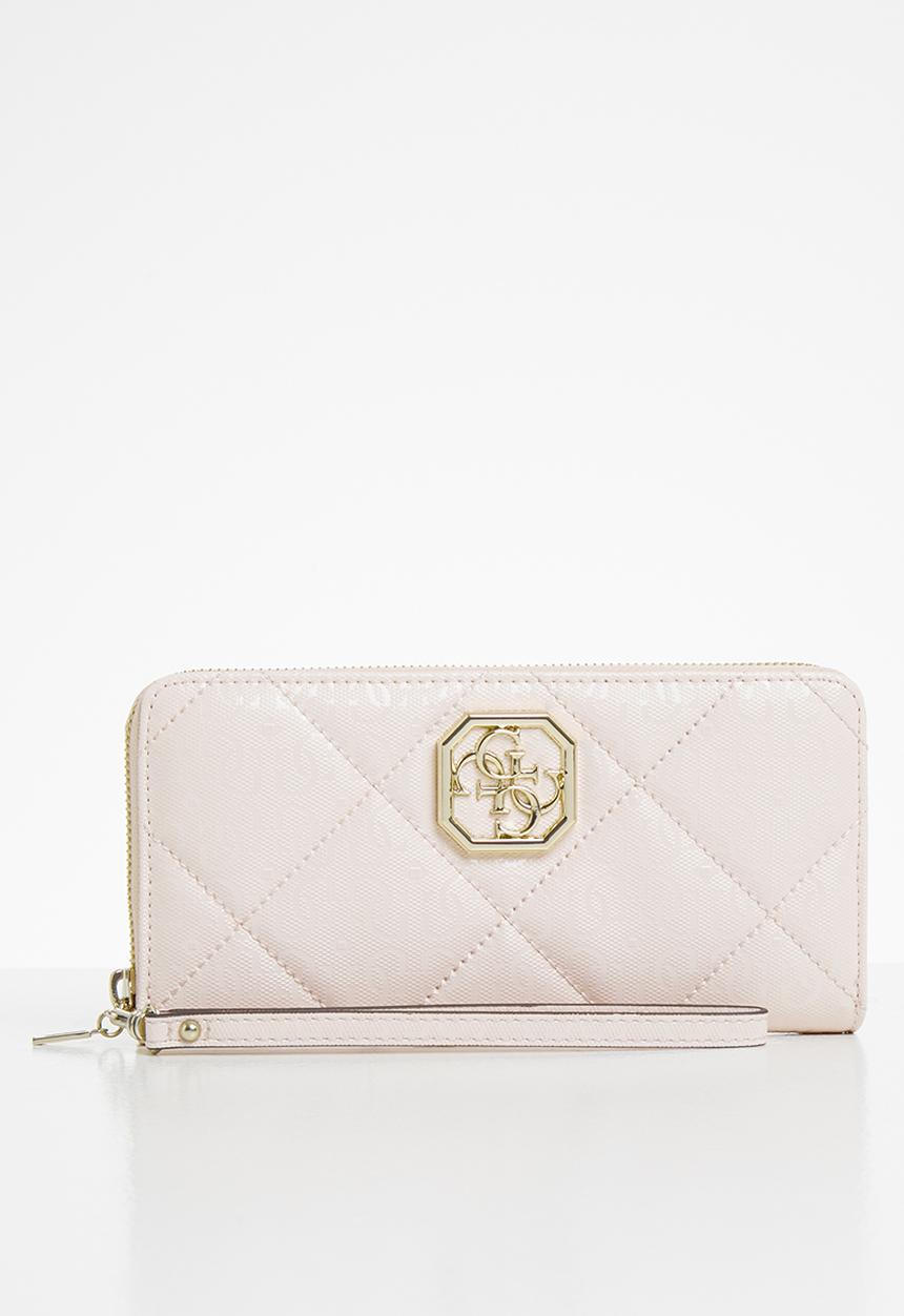 GUESS - Dilla slg large zip around - blush