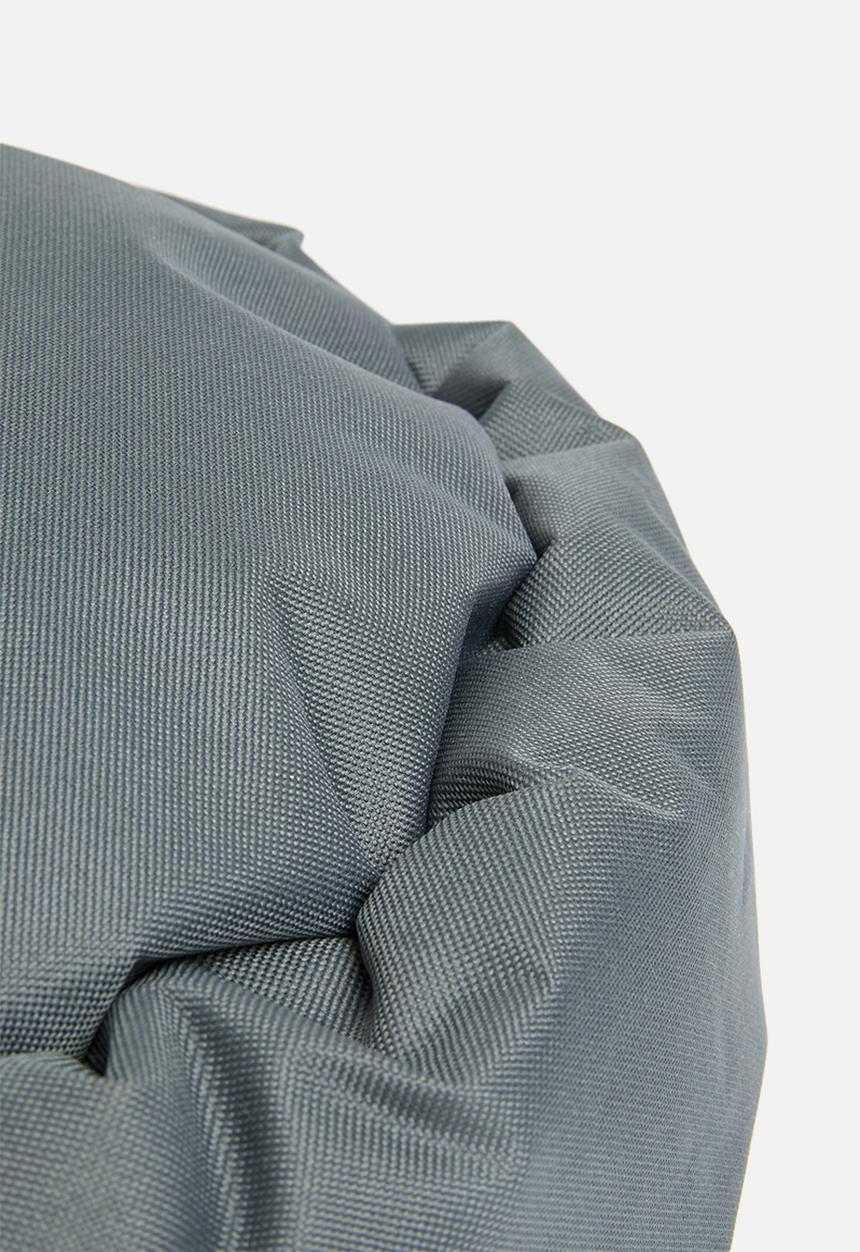Sixth Floor - Velvet cannoli snuggle pet bed - charcoal