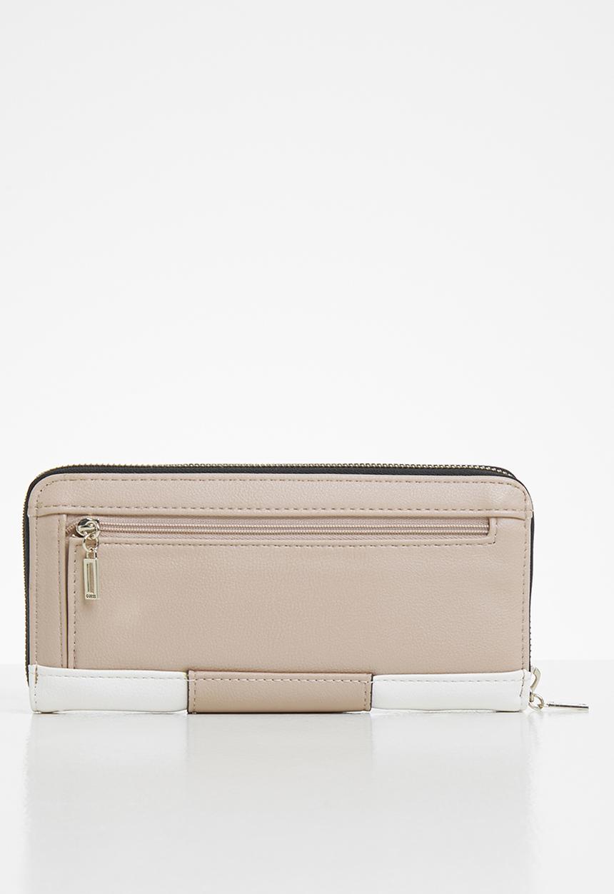 GUESS - Noelle slg large zip around - stone 