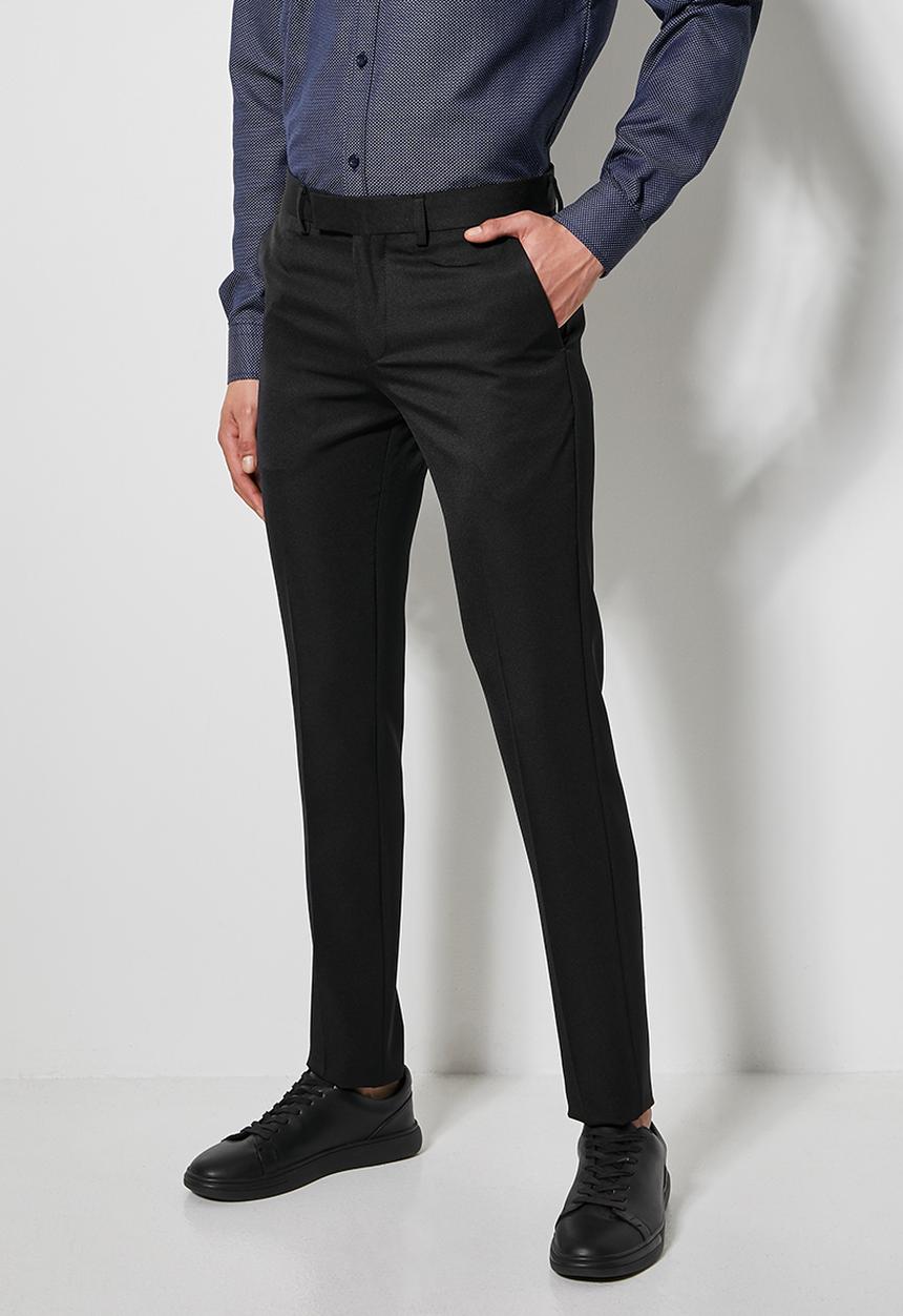 Superbalist - Charlie slim fit trousers - black.