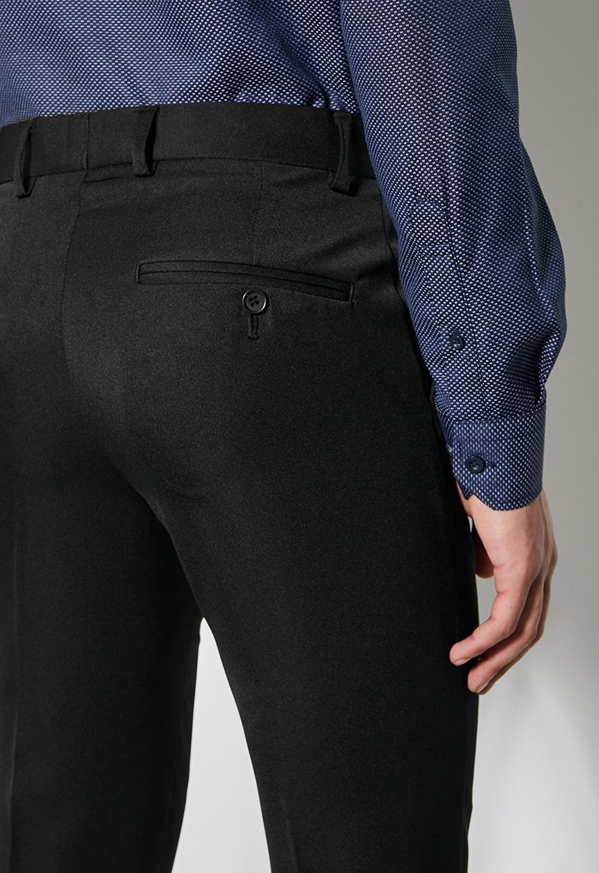 Superbalist - Charlie slim fit trousers - black.