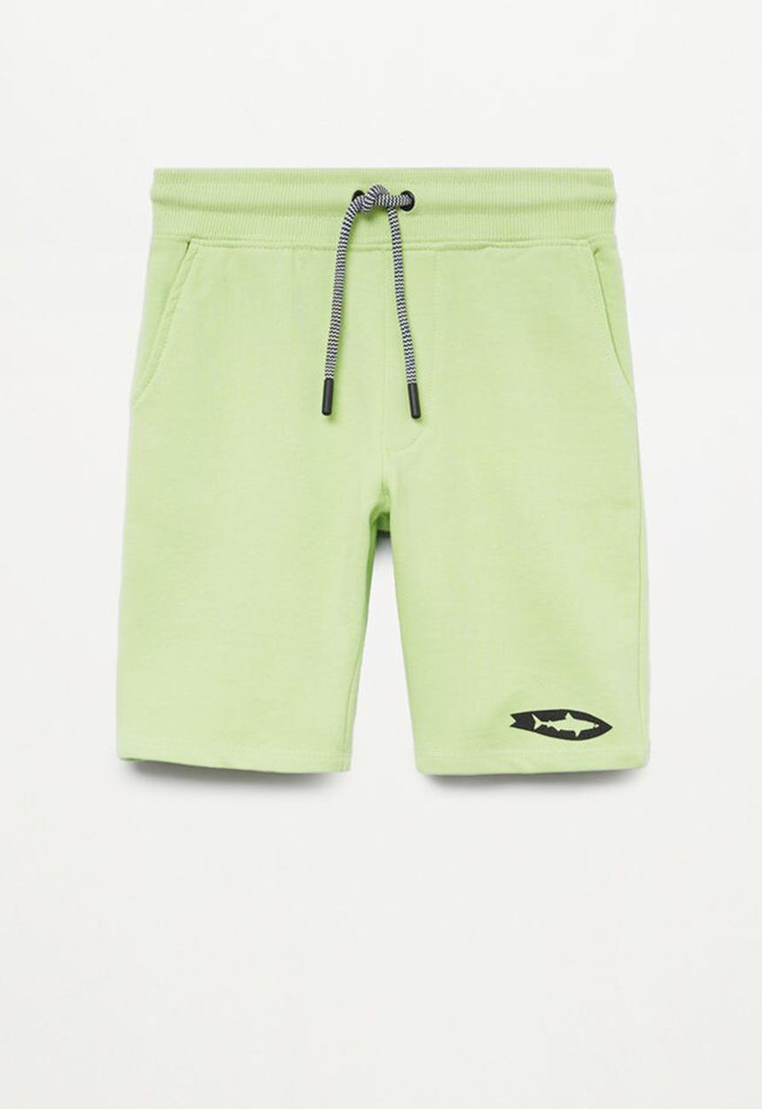 MANGO - Bermuda shorts shark - bright yellow