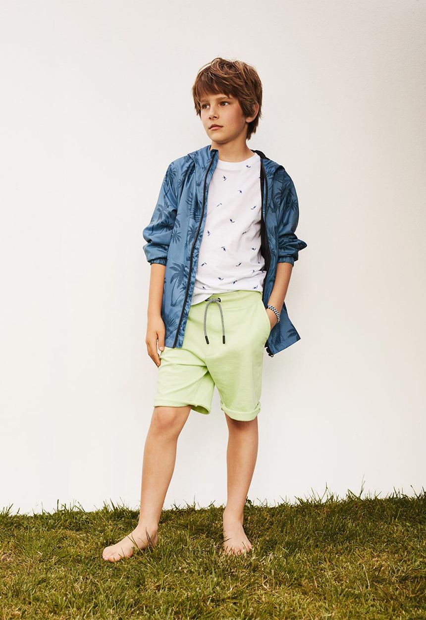 MANGO - Bermuda shorts shark - bright yellow