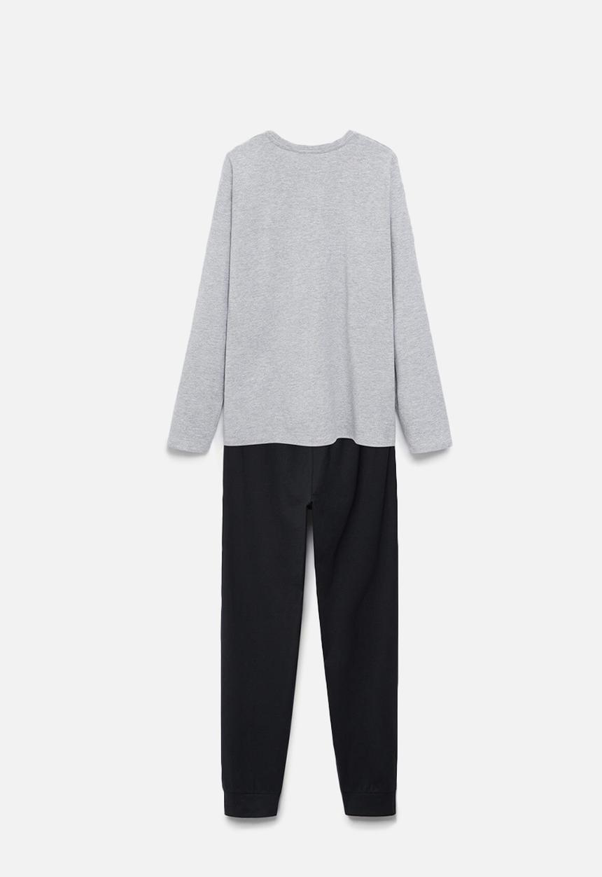 MANGO - Pyjama pack borja - medium gray