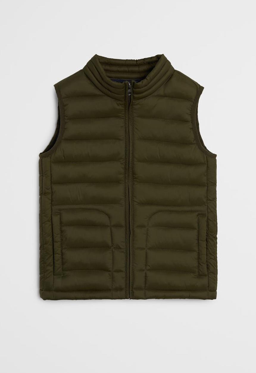 MANGO - Waistcoat alvaro7 - brown