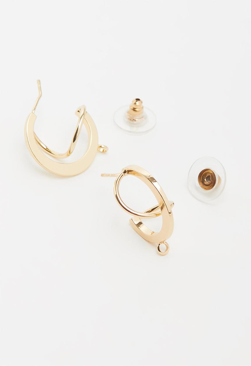 Superbalist - Lexi hoop earrings - gold