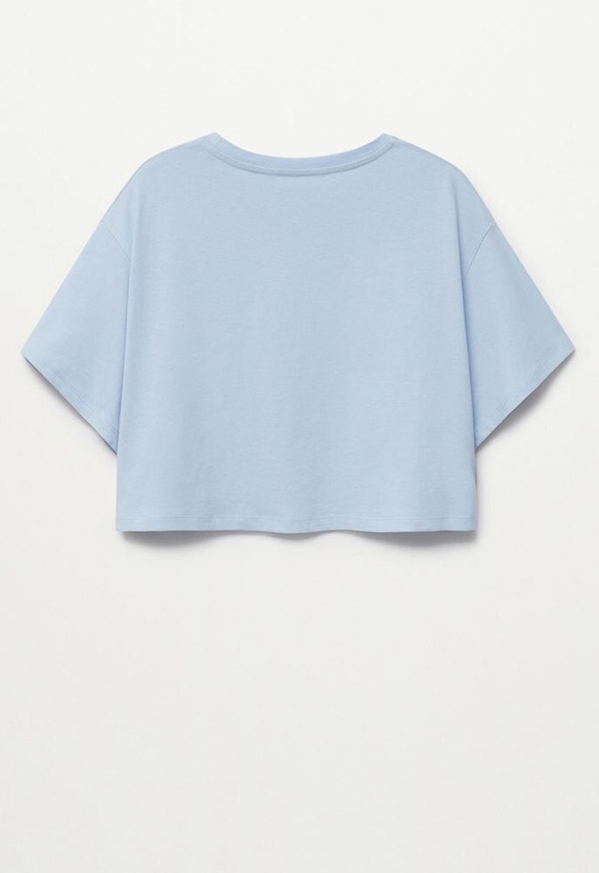MANGO - Camiseta hero - blue
