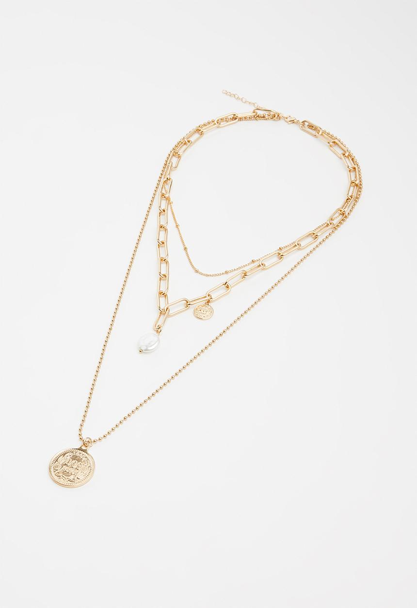 Superbalist - Gracie layered necklace - gold