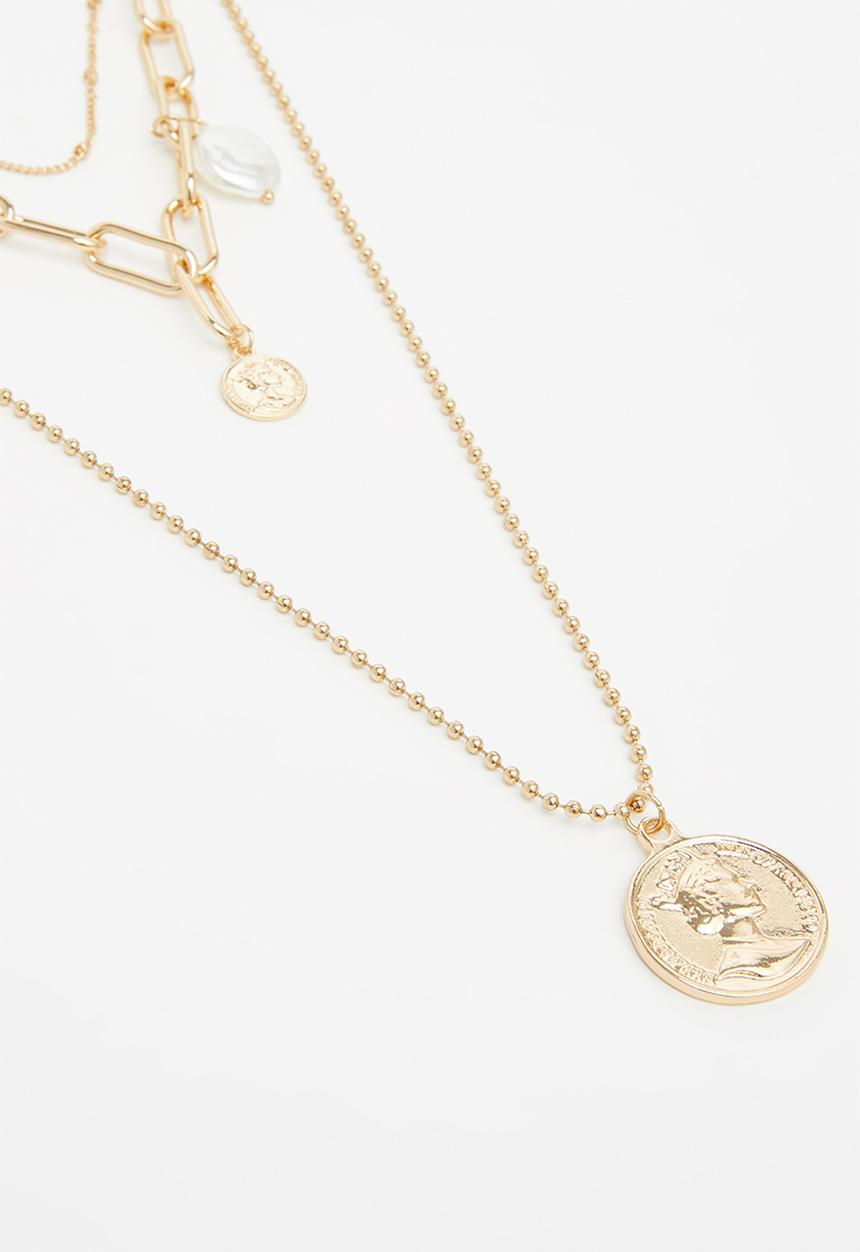 Superbalist - Gracie layered necklace - gold