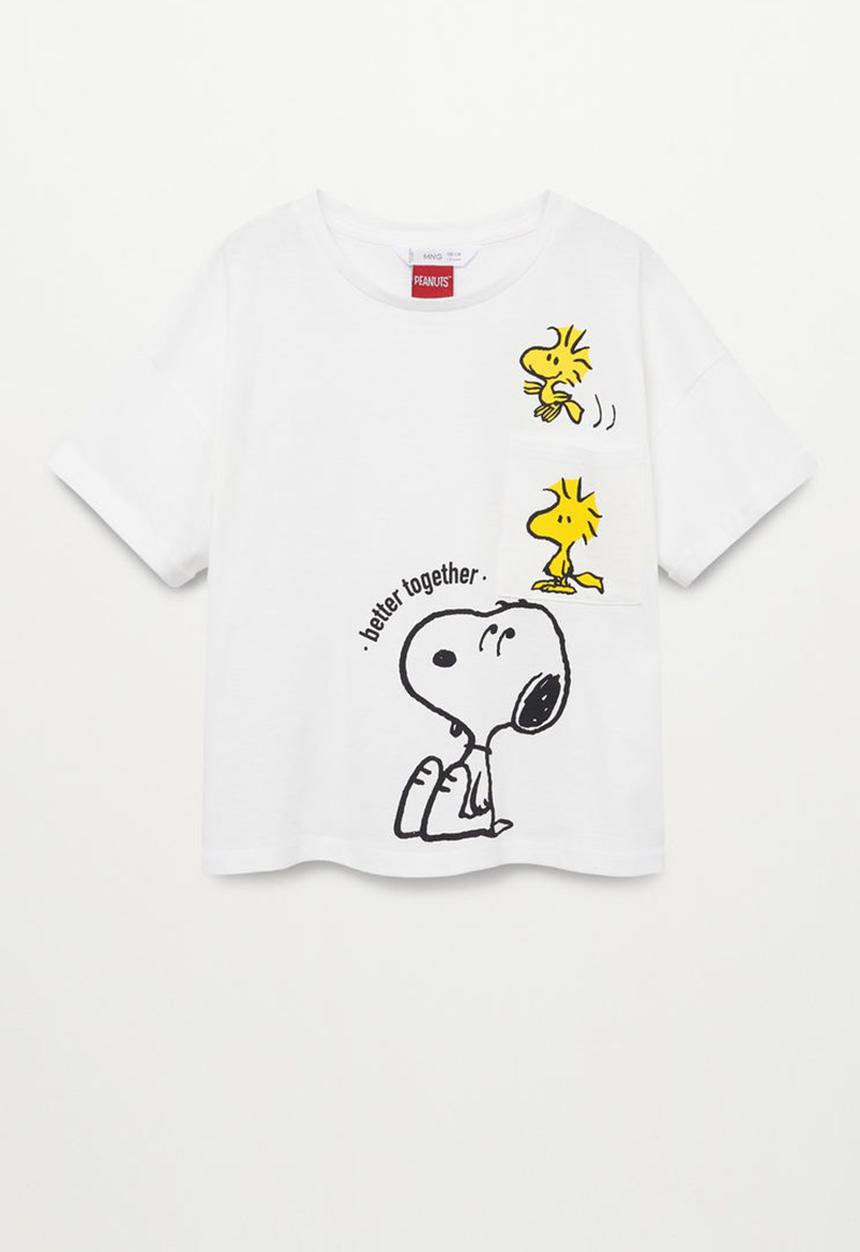 MANGO - Camiseta emilio-i - white