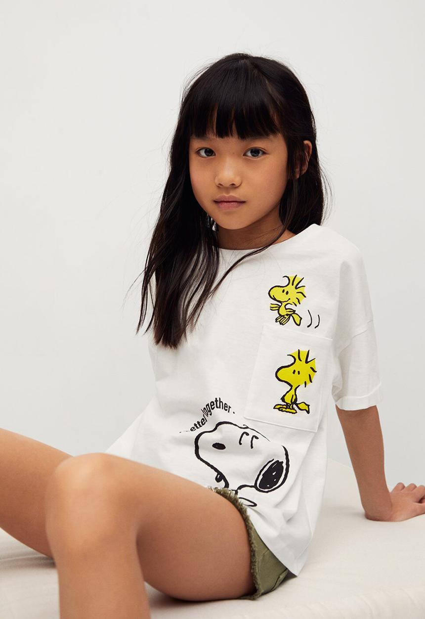 MANGO - Camiseta emilio-i - white