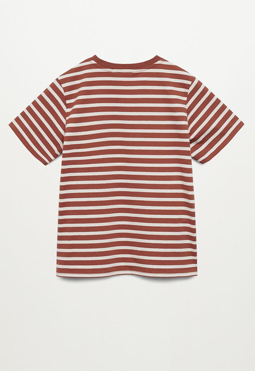 MANGO - T-shirt shaun - rust