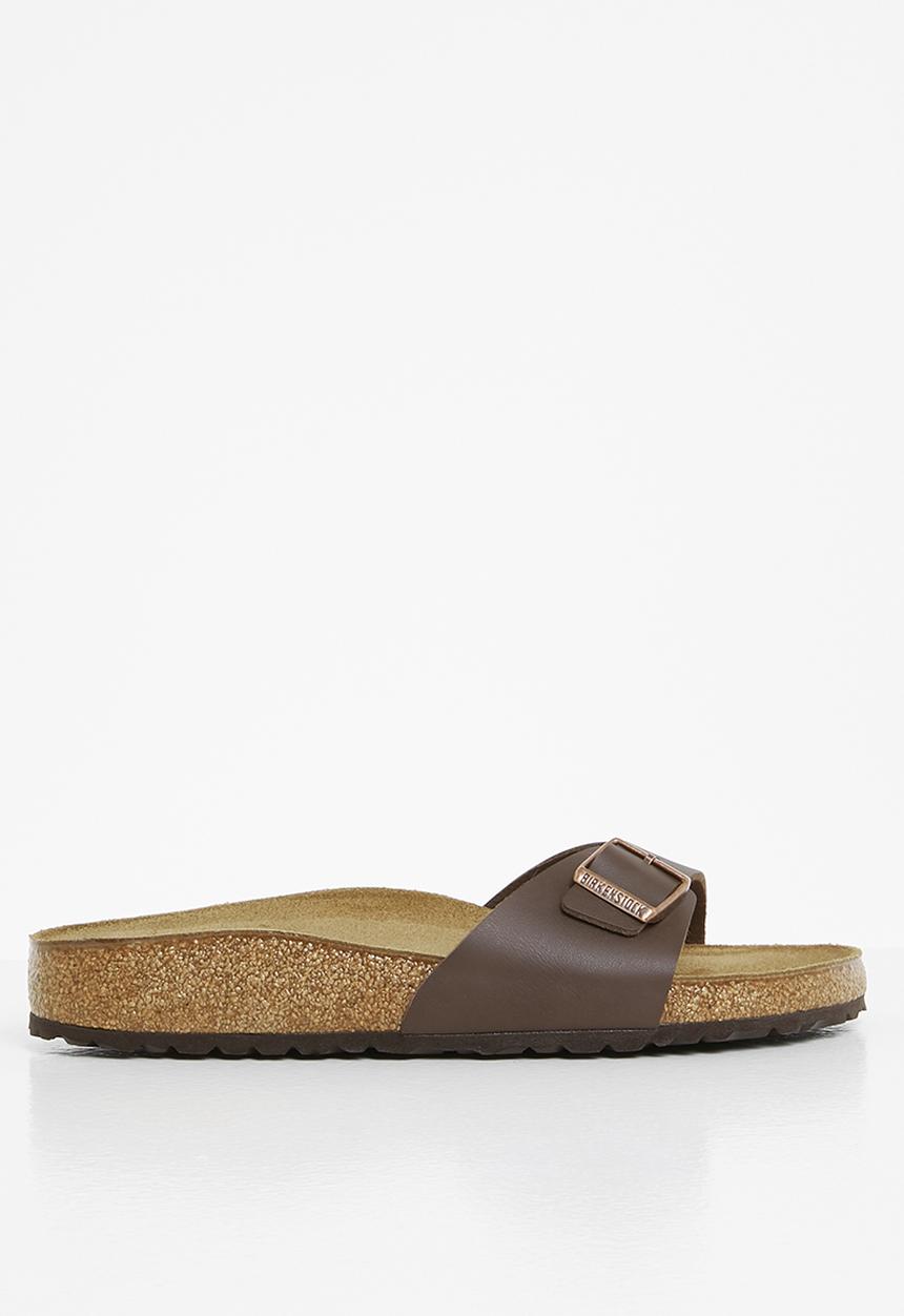 Birkenstock - Madrid birko-flor narrow - dark brown
