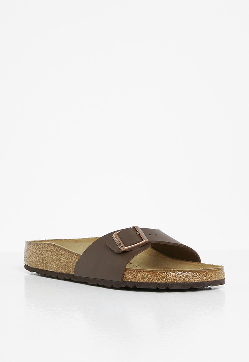 Birkenstock - Madrid birko-flor narrow - dark brown