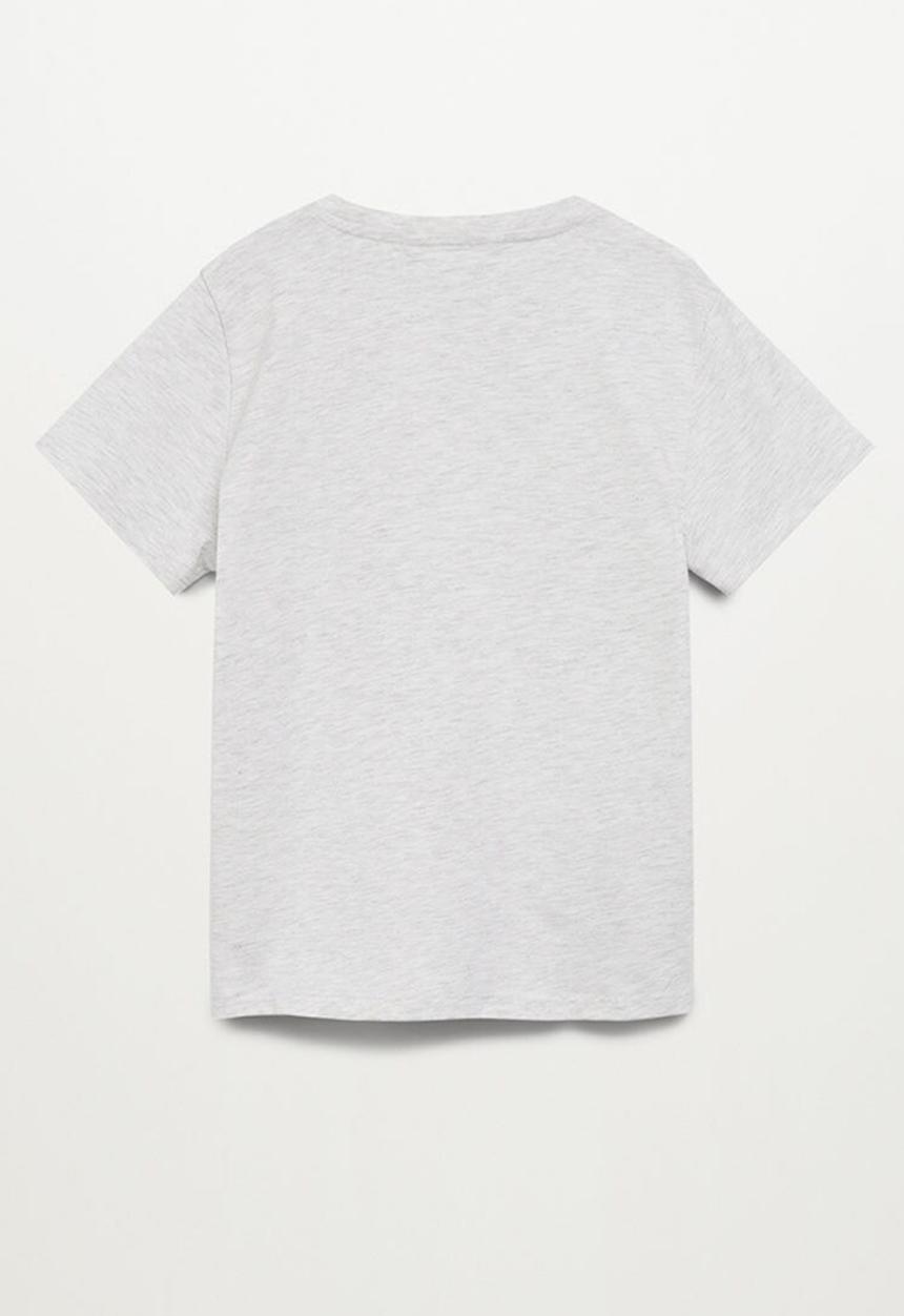MANGO - T-shirt leon - light grey