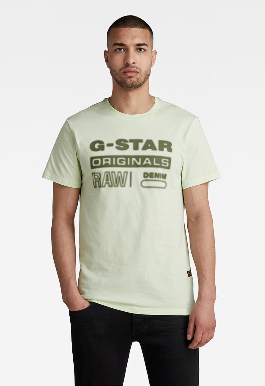 G-STAR - Originals hd graphic tee - bright pistache